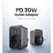 Adapter UGREEN CD314 (90613), 30W, 1 Socket, USB-A, USB-C, Gray, 2 imageAdapter UGREEN CD314 (90613), 30W, 1 Socket, USB-A, USB-C, Gray, 2 imageAdapter UGREEN CD314 (90613), 30W, 1 Socket, USB-A, USB-C, Gray, 2 image