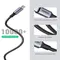 USB cable UGREEN US316 (90120), 100W, Type-c to Type-c, 3m, Black, 4 imageUSB cable UGREEN US316 (90120), 100W, Type-c to Type-c, 3m, Black, 4 imageUSB cable UGREEN US316 (90120), 100W, Type-c to Type-c, 3m, Black, 4 image