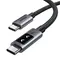 USB Cable UGREEN Uno L509 (35512), 100W, Type-C to Type-C, 2M, Black/GreyUSB Cable UGREEN Uno L509 (35512), 100W, Type-C to Type-C, 2M, Black/GreyUSB Cable UGREEN Uno L509 (35512), 100W, Type-C to Type-C, 2M, Black/Grey