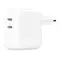 ადაპტერი Apple 35W Dual USB-C Port Power Adapter (MNWP3ZM/A), 2 imageადაპტერი Apple 35W Dual USB-C Port Power Adapter (MNWP3ZM/A), 2 imageადაპტერი Apple 35W Dual USB-C Port Power Adapter (MNWP3ZM/A), 2 image