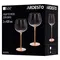ჭიქები Ardesto AR2642G Black Mars Amber, 420ml, 2pcs, Wine Glasses Set, Transparent/Golden, 3 imageჭიქები Ardesto AR2642G Black Mars Amber, 420ml, 2pcs, Wine Glasses Set, Transparent/Golden, 3 imageჭიქები Ardesto AR2642G Black Mars Amber, 420ml, 2pcs, Wine Glasses Set, Transparent/Golden, 3 image