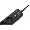 Power Strip 2E 2E-SP515M2USBBK, 5 Socket, 3xUSB-A, 2m, Power Strip With Surge Protector, Black, 4 imagePower Strip 2E 2E-SP515M2USBBK, 5 Socket, 3xUSB-A, 2m, Power Strip With Surge Protector, Black, 4 imagePower Strip 2E 2E-SP515M2USBBK, 5 Socket, 3xUSB-A, 2m, Power Strip With Surge Protector, Black, 4 image