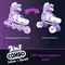 Roller skates Neon COMBO SKATES (SIZE 3-6) - NT10 (Purple), 8 imageRoller skates Neon COMBO SKATES (SIZE 3-6) - NT10 (Purple), 8 imageRoller skates Neon COMBO SKATES (SIZE 3-6) - NT10 (Purple), 8 image