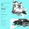 Roller skates Neon Scates Combo, size 30-33, grey-teal, 5 imageRoller skates Neon Scates Combo, size 30-33, grey-teal, 5 imageRoller skates Neon Scates Combo, size 30-33, grey-teal, 5 image