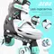Roller skates Neon Scates Combo, size 30-33, grey-teal, 3 imageRoller skates Neon Scates Combo, size 30-33, grey-teal, 3 imageRoller skates Neon Scates Combo, size 30-33, grey-teal, 3 image