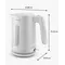 Electric kettle PHILIPS HD9411/00, 3 imageElectric kettle PHILIPS HD9411/00, 3 imageElectric kettle PHILIPS HD9411/00, 3 image