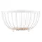 Fruit bowl Ardesto Basket Midori 25x25x13cm, metal, wood, white, 3 imageFruit bowl Ardesto Basket Midori 25x25x13cm, metal, wood, white, 3 imageFruit bowl Ardesto Basket Midori 25x25x13cm, metal, wood, white, 3 image