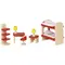 Wooden furniture set goki Set for dolls Furniture for children's room 51719GWooden furniture set goki Set for dolls Furniture for children's room 51719GWooden furniture set goki Set for dolls Furniture for children's room 51719G