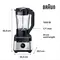 ბლენდერი BRAUN JB7551BK, 3 imageბლენდერი BRAUN JB7551BK, 3 imageბლენდერი BRAUN JB7551BK, 3 image