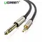 Audio cable UGREEN AV127 (10629) 3.5mm to 6.35mm TRS Stereo Audio Cable 3m, Gray, 2 imageAudio cable UGREEN AV127 (10629) 3.5mm to 6.35mm TRS Stereo Audio Cable 3m, Gray, 2 imageAudio cable UGREEN AV127 (10629) 3.5mm to 6.35mm TRS Stereo Audio Cable 3m, Gray, 2 image